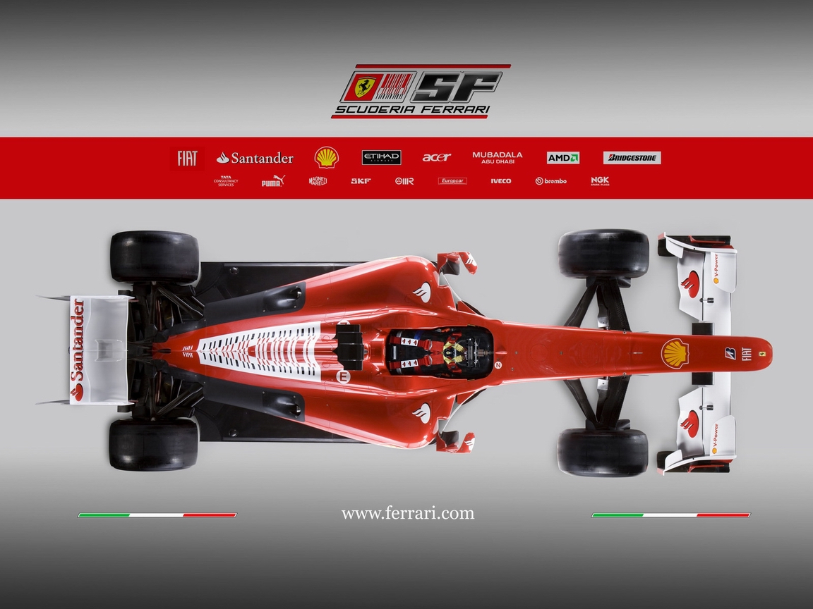 FERRARI F10 1152x864
